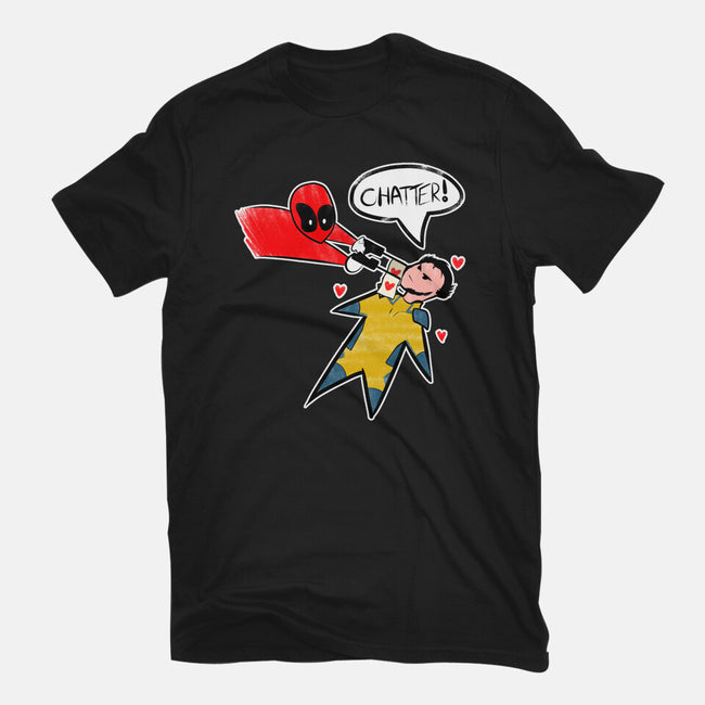 The Chatty Mercenary-Unisex-Basic-Tee-AqueleJutsu