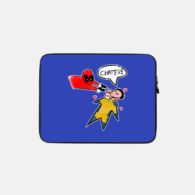 The Chatty Mercenary-None-Zippered-Laptop Sleeve-AqueleJutsu