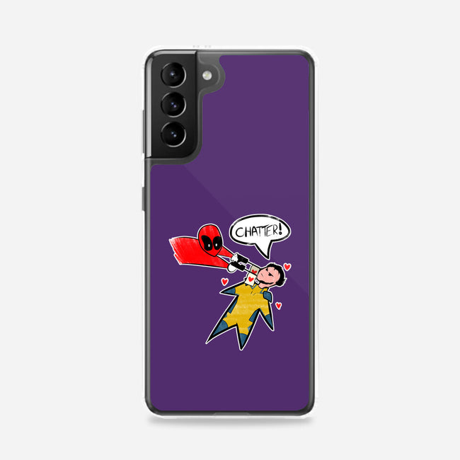 The Chatty Mercenary-Samsung-Snap-Phone Case-AqueleJutsu