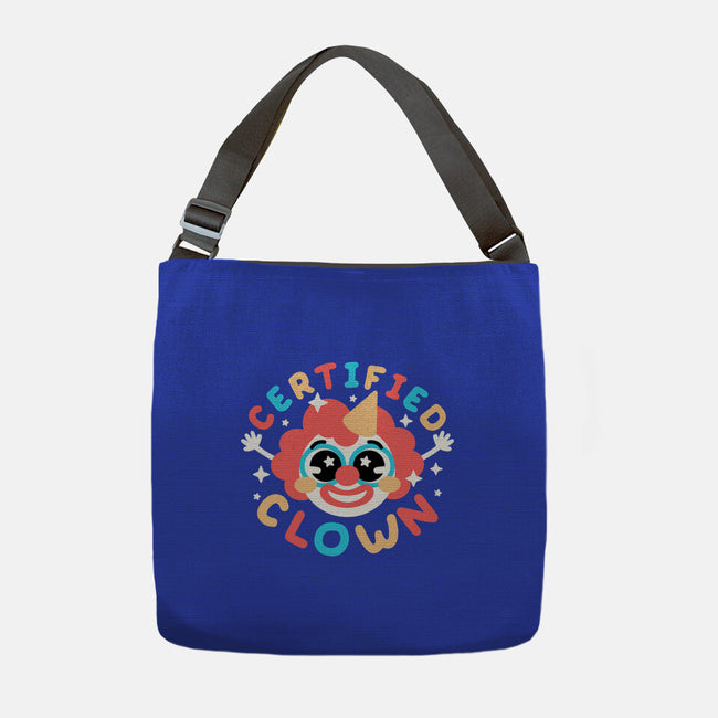 Certified Clown-None-Adjustable Tote-Bag-NemiMakeit