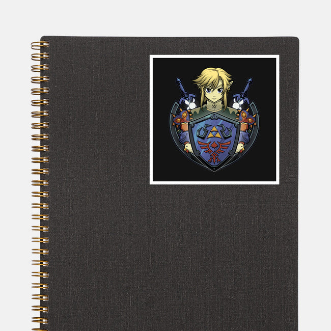 Hylian's Shield-None-Glossy-Sticker-Astrobot Invention