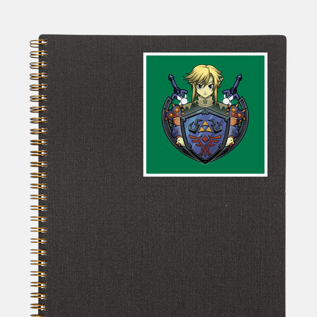 Hylian's Shield-None-Glossy-Sticker-Astrobot Invention