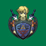 Hylian's Shield-None-Removable Cover w Insert-Throw Pillow-Astrobot Invention