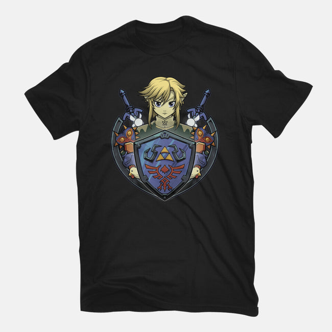 Hylian's Shield-Unisex-Basic-Tee-Astrobot Invention