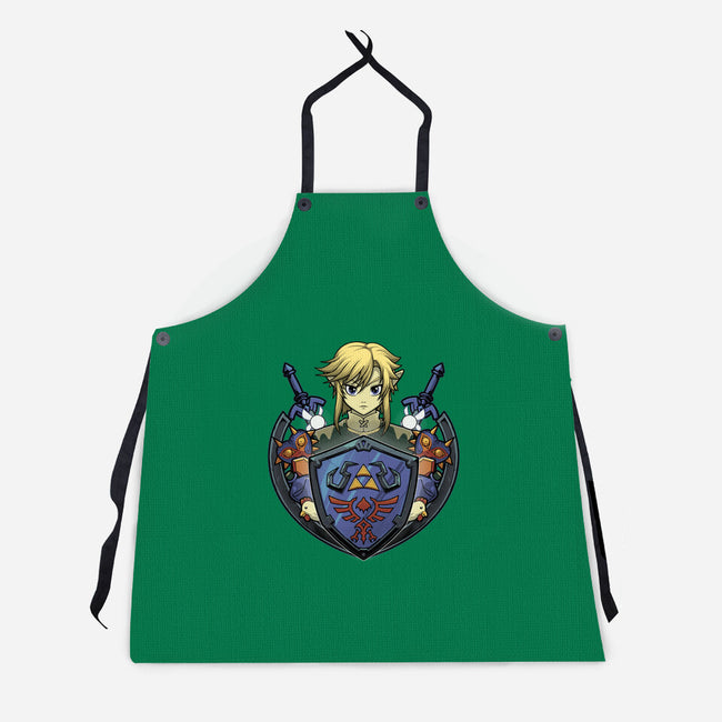 Hylian's Shield-Unisex-Kitchen-Apron-Astrobot Invention