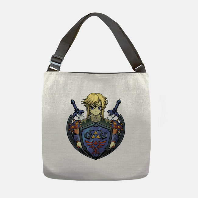 Hylian's Shield-None-Adjustable Tote-Bag-Astrobot Invention