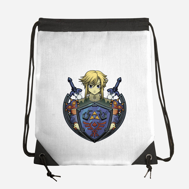 Hylian's Shield-None-Drawstring-Bag-Astrobot Invention