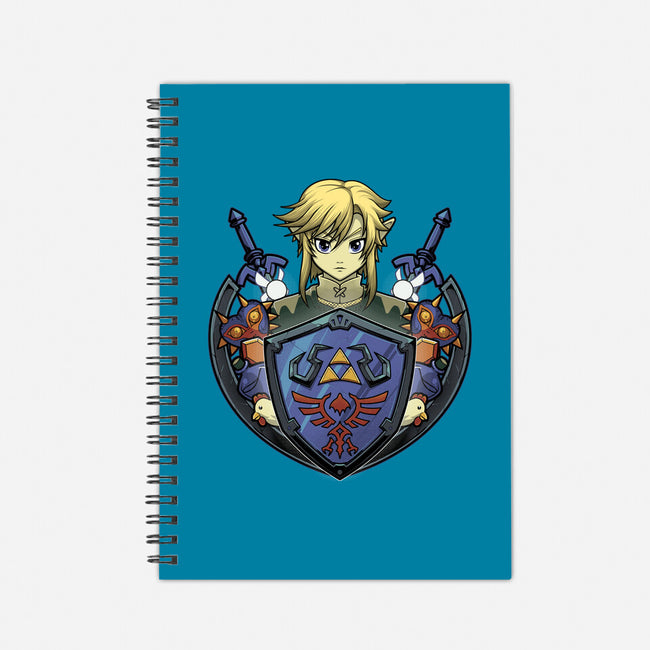 Hylian's Shield-None-Dot Grid-Notebook-Astrobot Invention