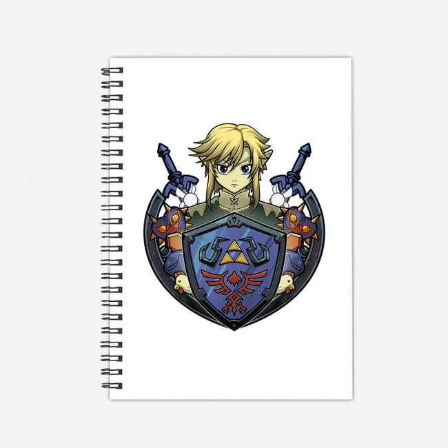Hylian's Shield-None-Dot Grid-Notebook-Astrobot Invention