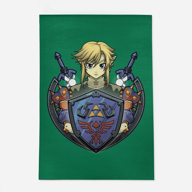 Hylian's Shield-None-Outdoor-Rug-Astrobot Invention