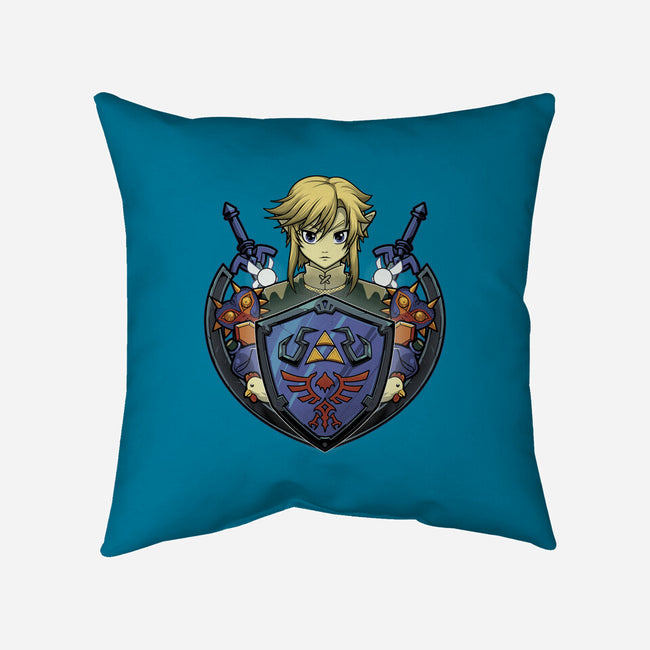 Hylian's Shield-None-Removable Cover w Insert-Throw Pillow-Astrobot Invention