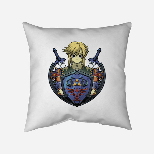 Hylian's Shield-None-Removable Cover w Insert-Throw Pillow-Astrobot Invention