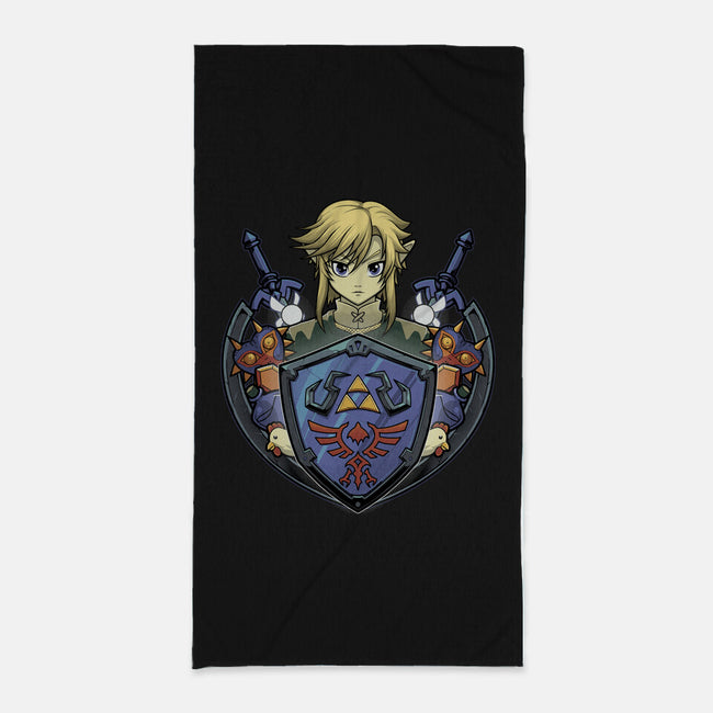 Hylian's Shield-None-Beach-Towel-Astrobot Invention