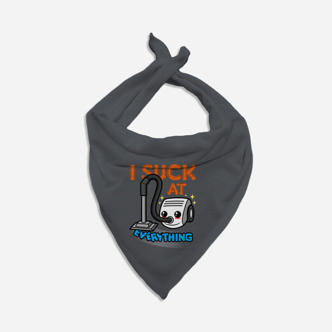 I Suck At Everything-Dog-Bandana-Pet Collar-Boggs Nicolas