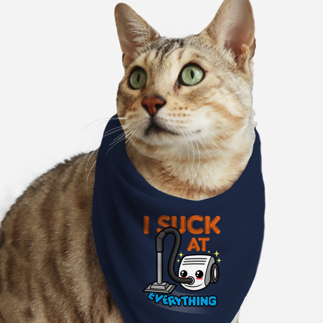 I Suck At Everything-Cat-Bandana-Pet Collar-Boggs Nicolas