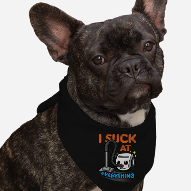 I Suck At Everything-Dog-Bandana-Pet Collar-Boggs Nicolas