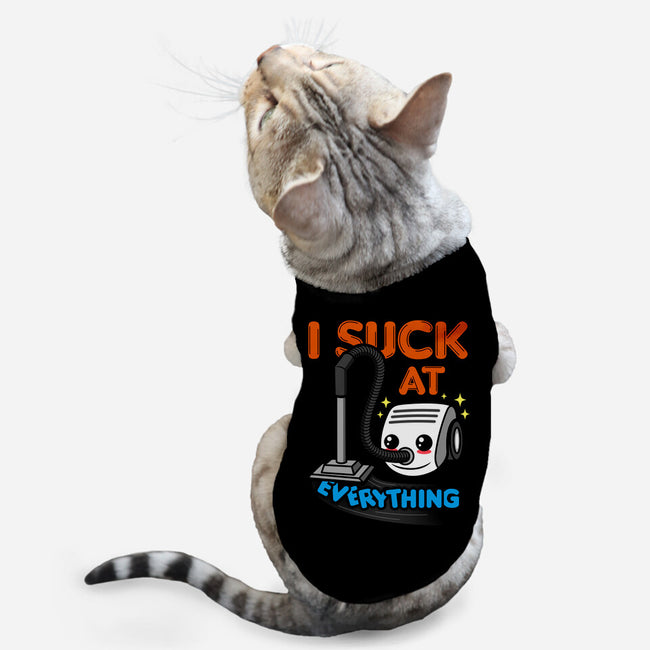 I Suck At Everything-Cat-Basic-Pet Tank-Boggs Nicolas