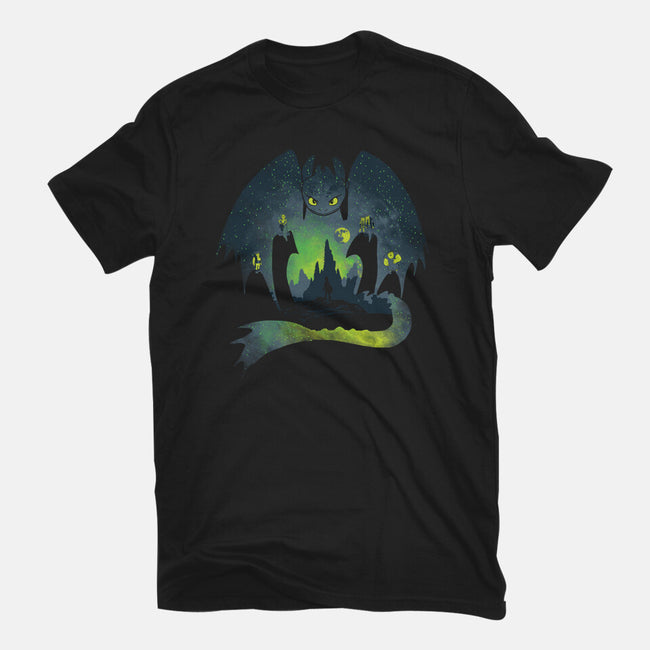 The Night Fury-Unisex-Basic-Tee-dalethesk8er