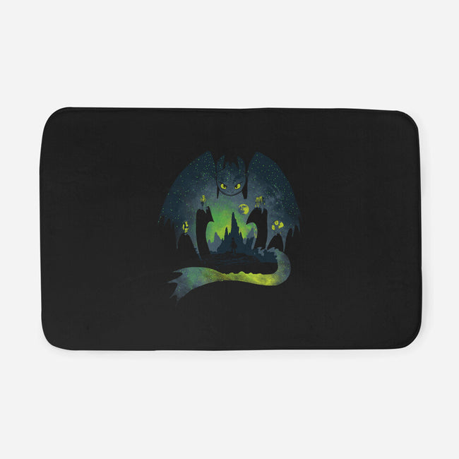 The Night Fury-None-Memory Foam-Bath Mat-dalethesk8er