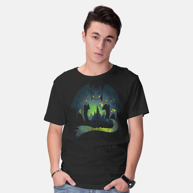 The Night Fury-Mens-Basic-Tee-dalethesk8er