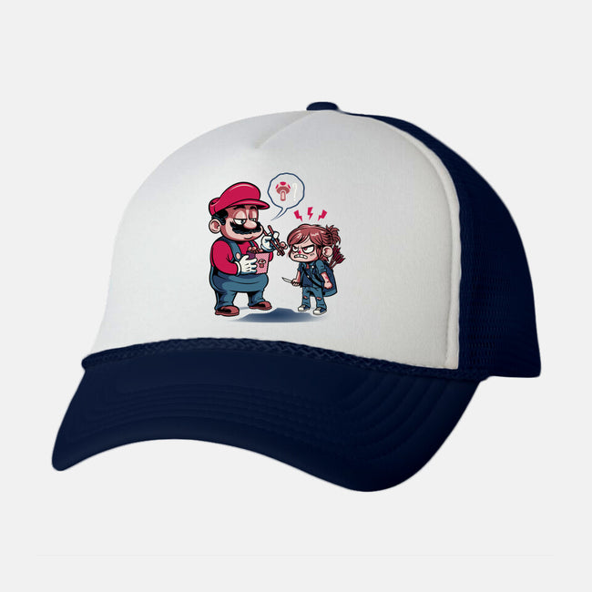 Do You Like Shrooms-Unisex-Trucker-Hat-Chinellatto