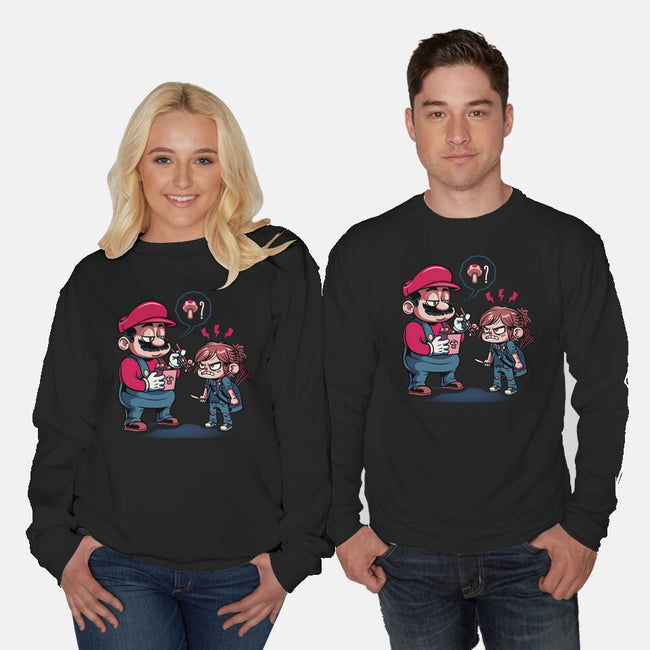 Do You Like Shrooms-Unisex-Crew Neck-Sweatshirt-Chinellatto