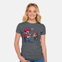 Do You Like Shrooms-Womens-Fitted-Tee-Chinellatto