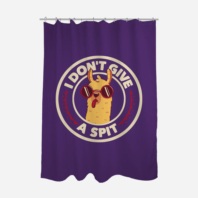 I Don't Give A Spit-None-Polyester-Shower Curtain-tobefonseca