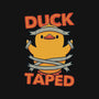 Duck Taped-None-Removable Cover-Throw Pillow-tobefonseca