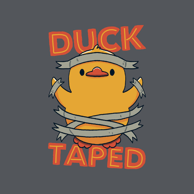 Duck Taped-None-Removable Cover-Throw Pillow-tobefonseca