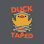 Duck Taped-None-Removable Cover-Throw Pillow-tobefonseca