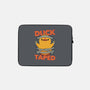 Duck Taped-None-Zippered-Laptop Sleeve-tobefonseca