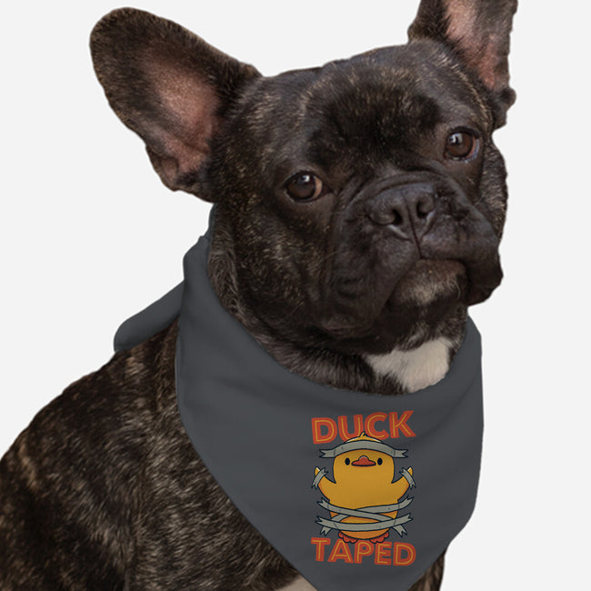 Duck Taped-Dog-Bandana-Pet Collar-tobefonseca