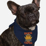 Duck Taped-Dog-Bandana-Pet Collar-tobefonseca