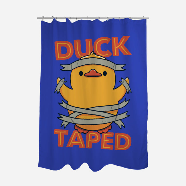 Duck Taped-None-Polyester-Shower Curtain-tobefonseca