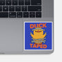 Duck Taped-None-Glossy-Sticker-tobefonseca