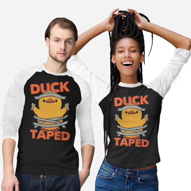 Duck Taped-Unisex-Baseball-Tee-tobefonseca