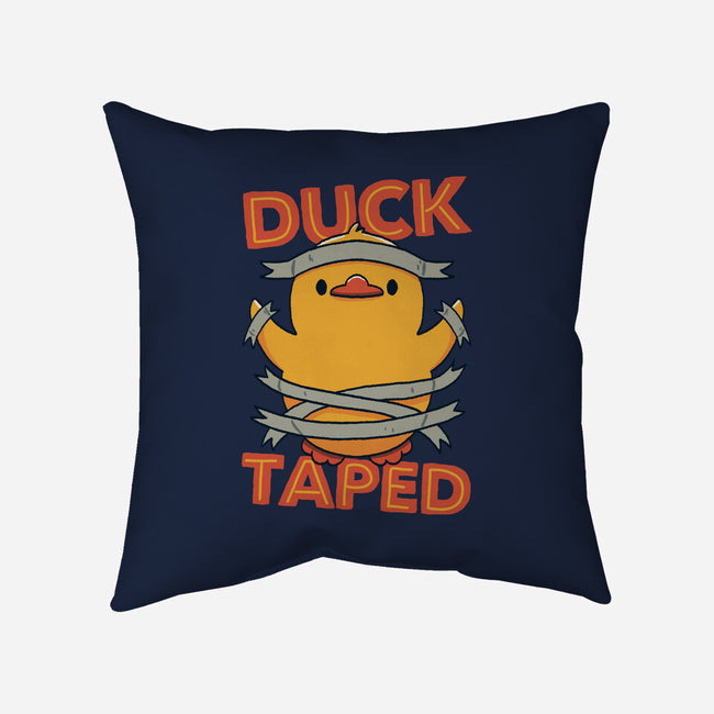 Duck Taped-None-Removable Cover w Insert-Throw Pillow-tobefonseca