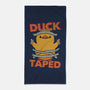 Duck Taped-None-Beach-Towel-tobefonseca