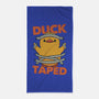 Duck Taped-None-Beach-Towel-tobefonseca