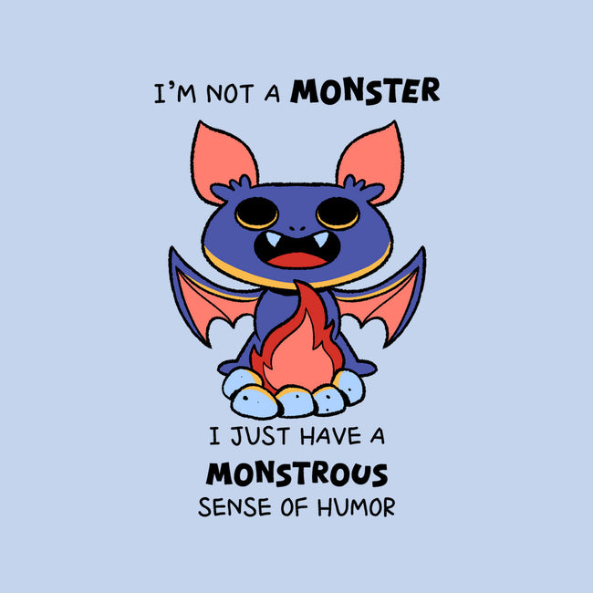 I'm Not A Monster-None-Removable Cover w Insert-Throw Pillow-FunkVampire