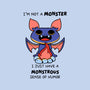 I'm Not A Monster-Unisex-Pullover-Sweatshirt-FunkVampire