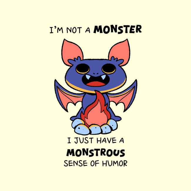 I'm Not A Monster-None-Removable Cover w Insert-Throw Pillow-FunkVampire