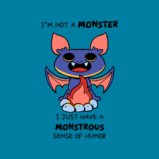 I'm Not A Monster-None-Non-Removable Cover w Insert-Throw Pillow-FunkVampire