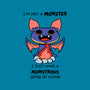 I'm Not A Monster-None-Glossy-Sticker-FunkVampire