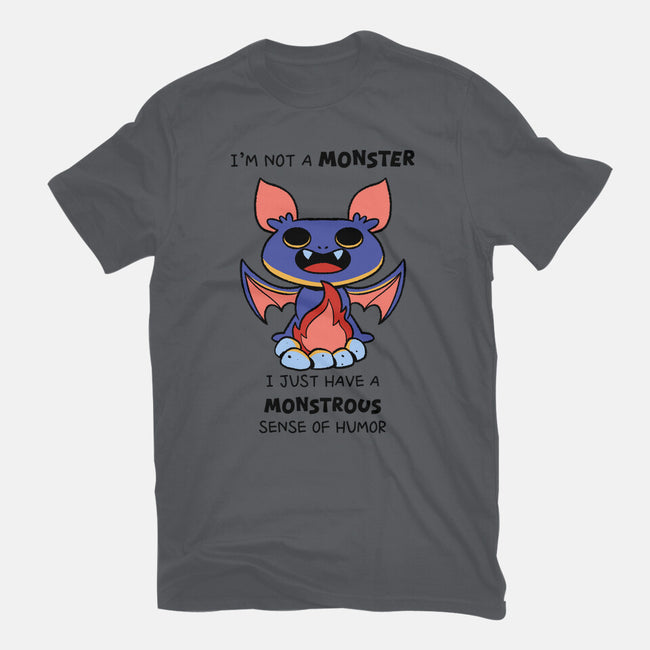 I'm Not A Monster-Unisex-Basic-Tee-FunkVampire