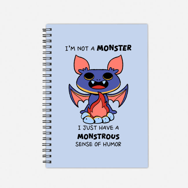 I'm Not A Monster-None-Dot Grid-Notebook-FunkVampire