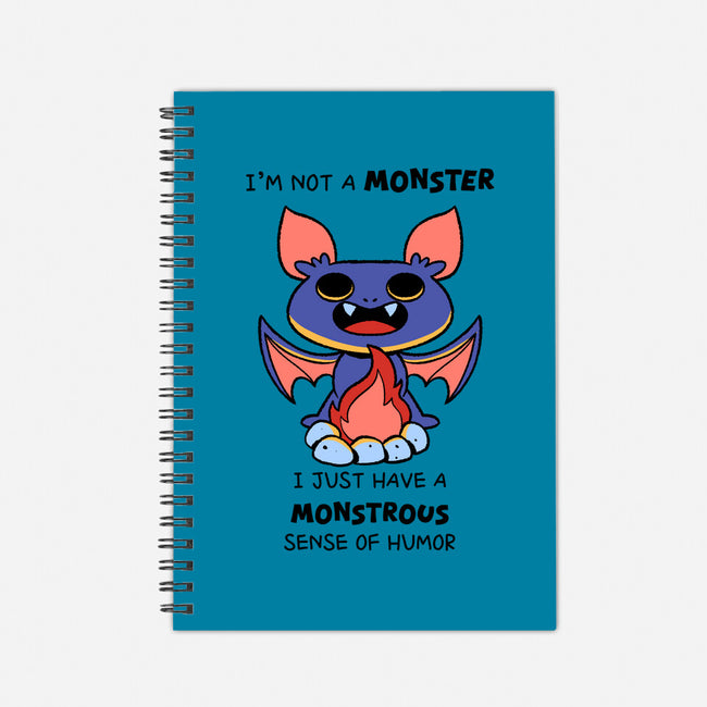 I'm Not A Monster-None-Dot Grid-Notebook-FunkVampire