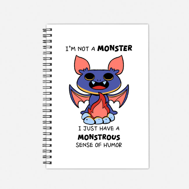 I'm Not A Monster-None-Dot Grid-Notebook-FunkVampire