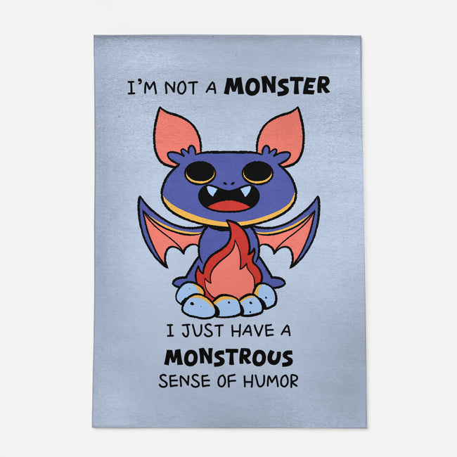 I'm Not A Monster-None-Outdoor-Rug-FunkVampire